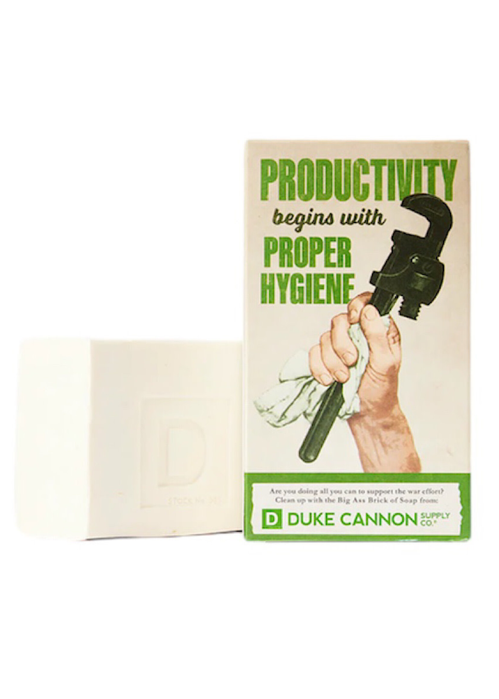 Duke Cannon DC Big Ass Brick of Soap - Productivity