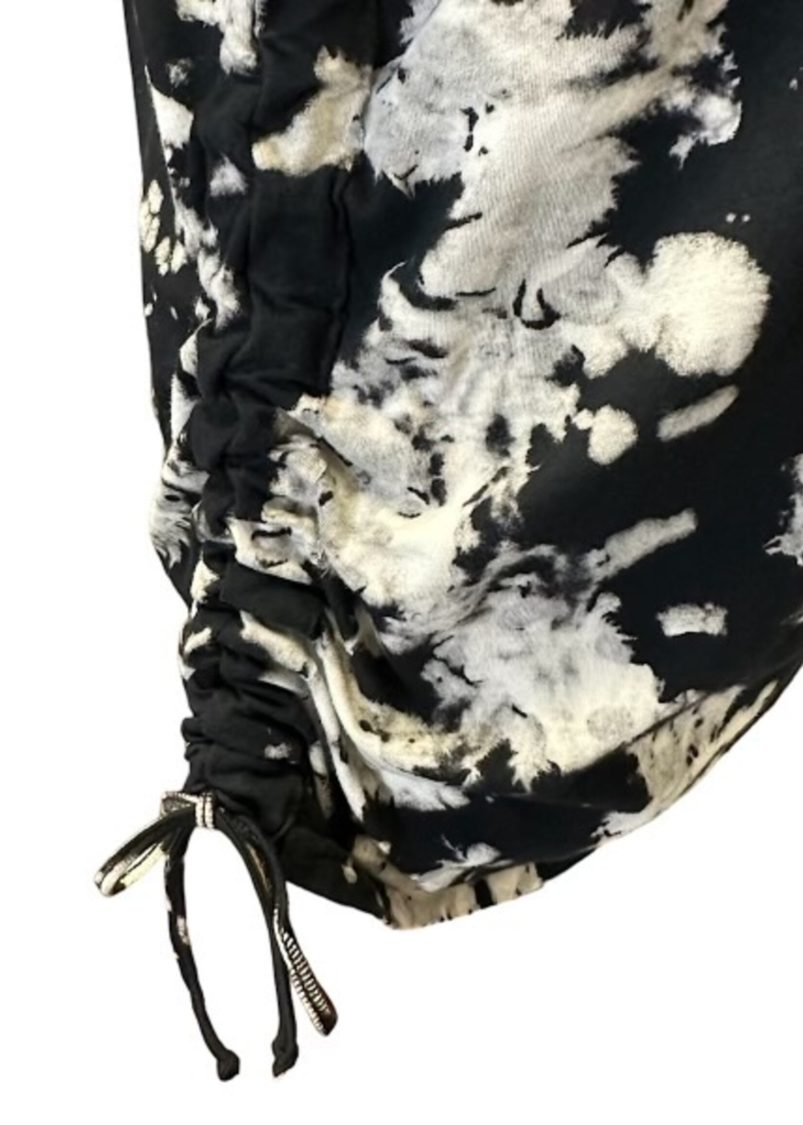 Affliction AC Moto Flag Short Sleeve Dress