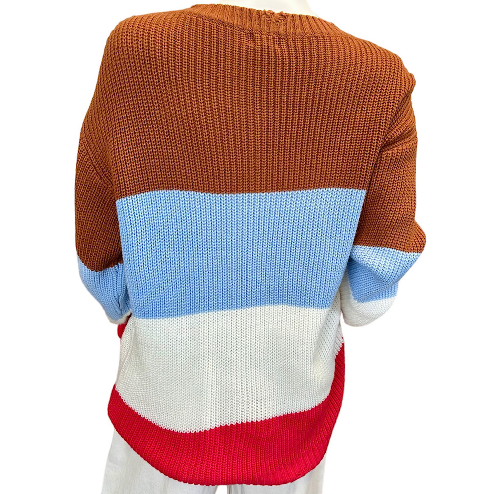 Multi Distressed Sweater
