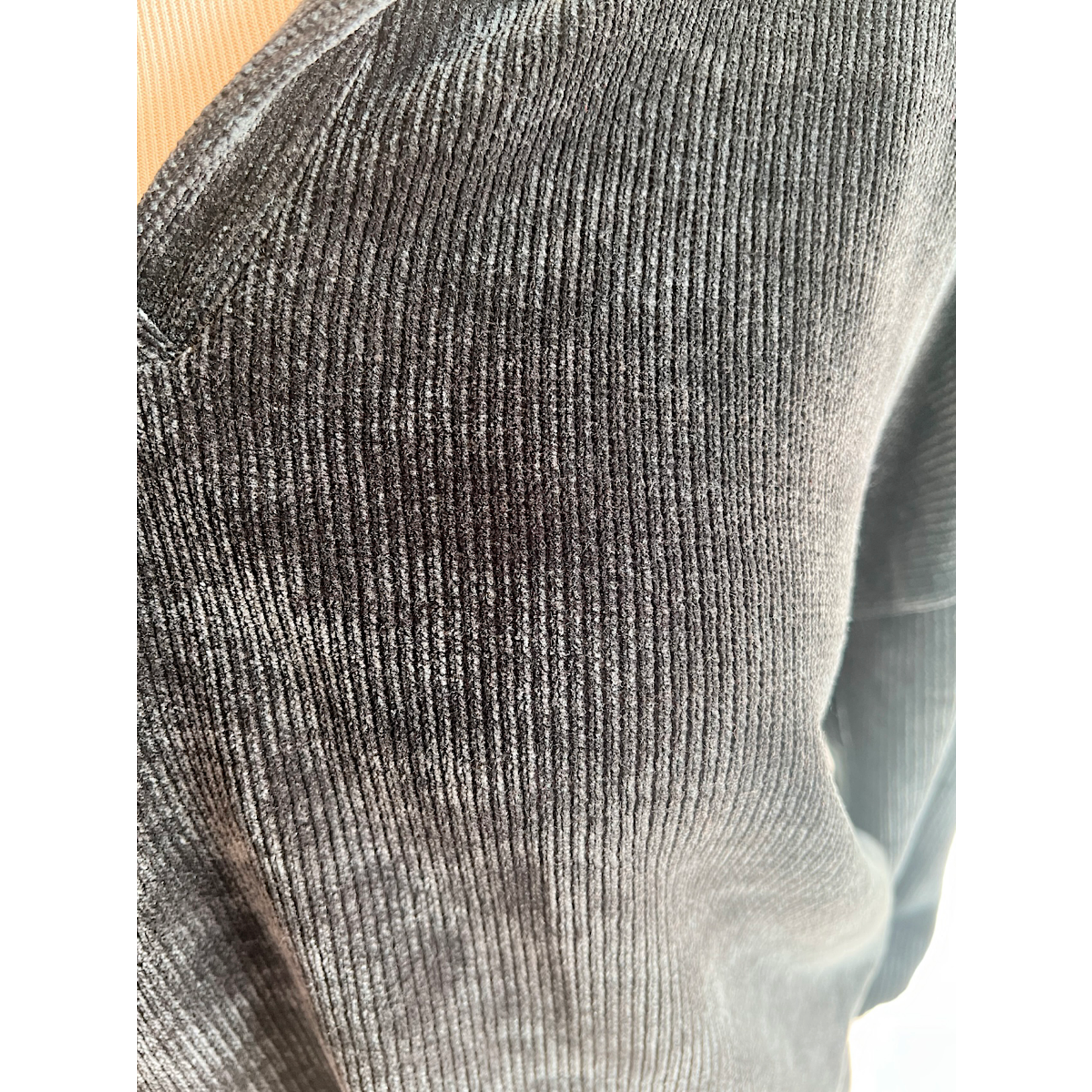 Black Elastic Waist Wide Leg Pants