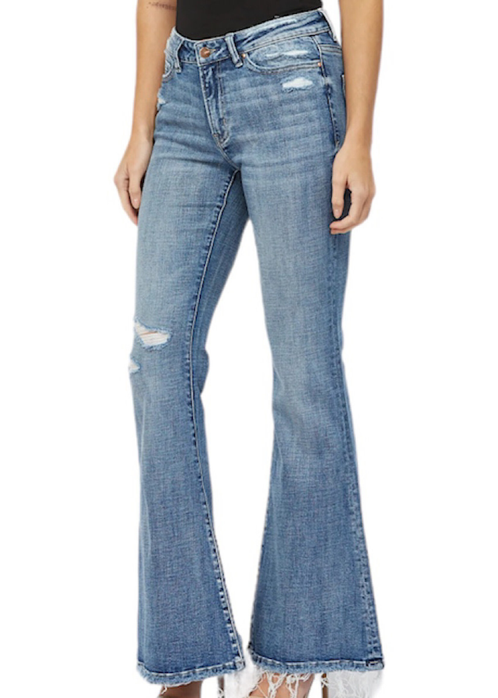 Mica Denim Mica Star Command Mid Rise Super Flare MDP-F3124M