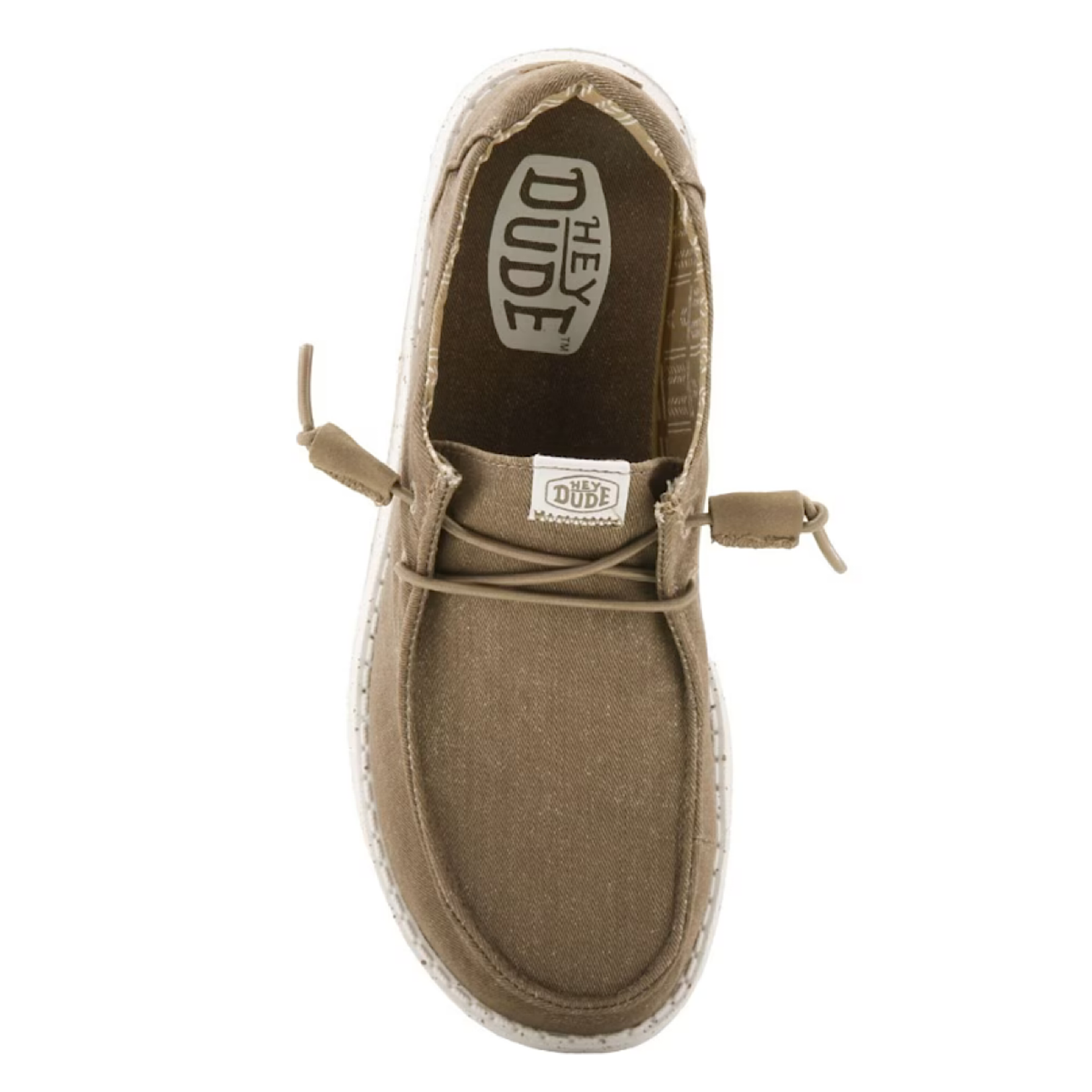 Hey Dude Hey Dude Wendy Stretch Canvas Taupe Womens