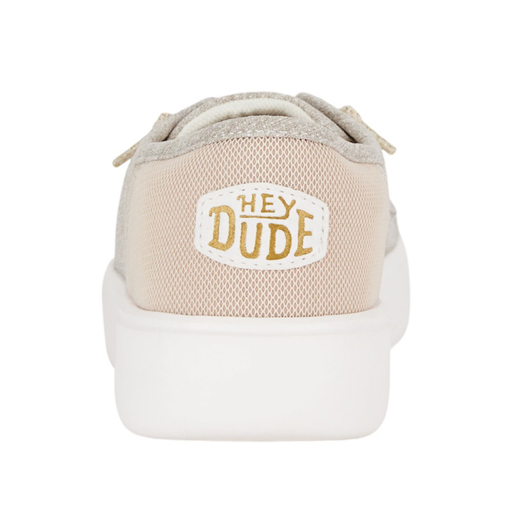Hey Dude Hey Dude Cody W Heathered Knit Mesh Light Grey Womens