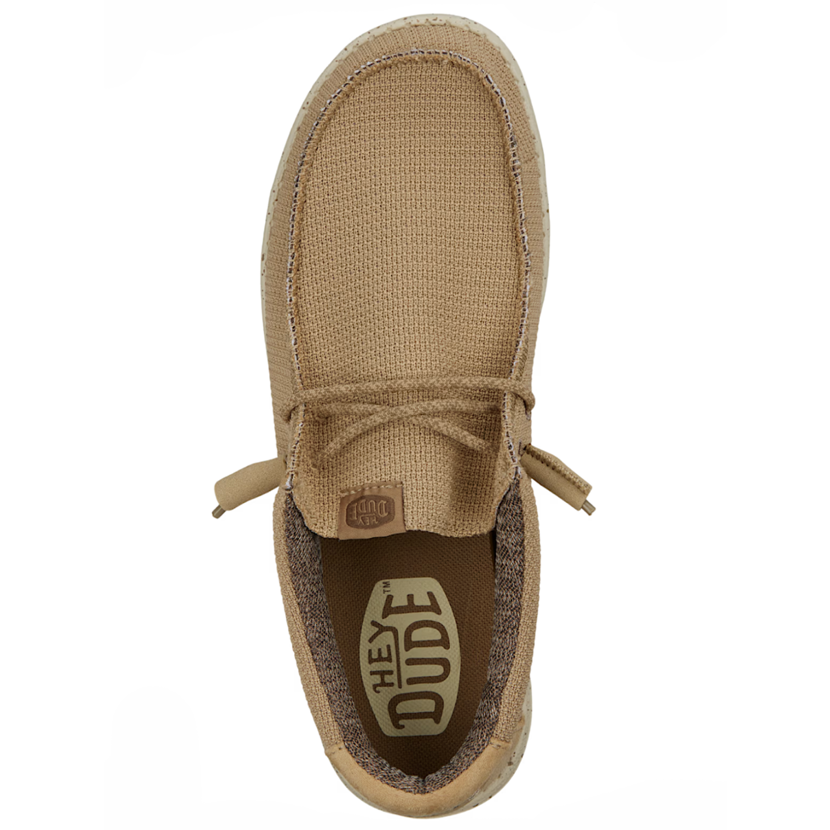 Hey Dude Hey Dude Wally Sport Mesh Tan/White Mens