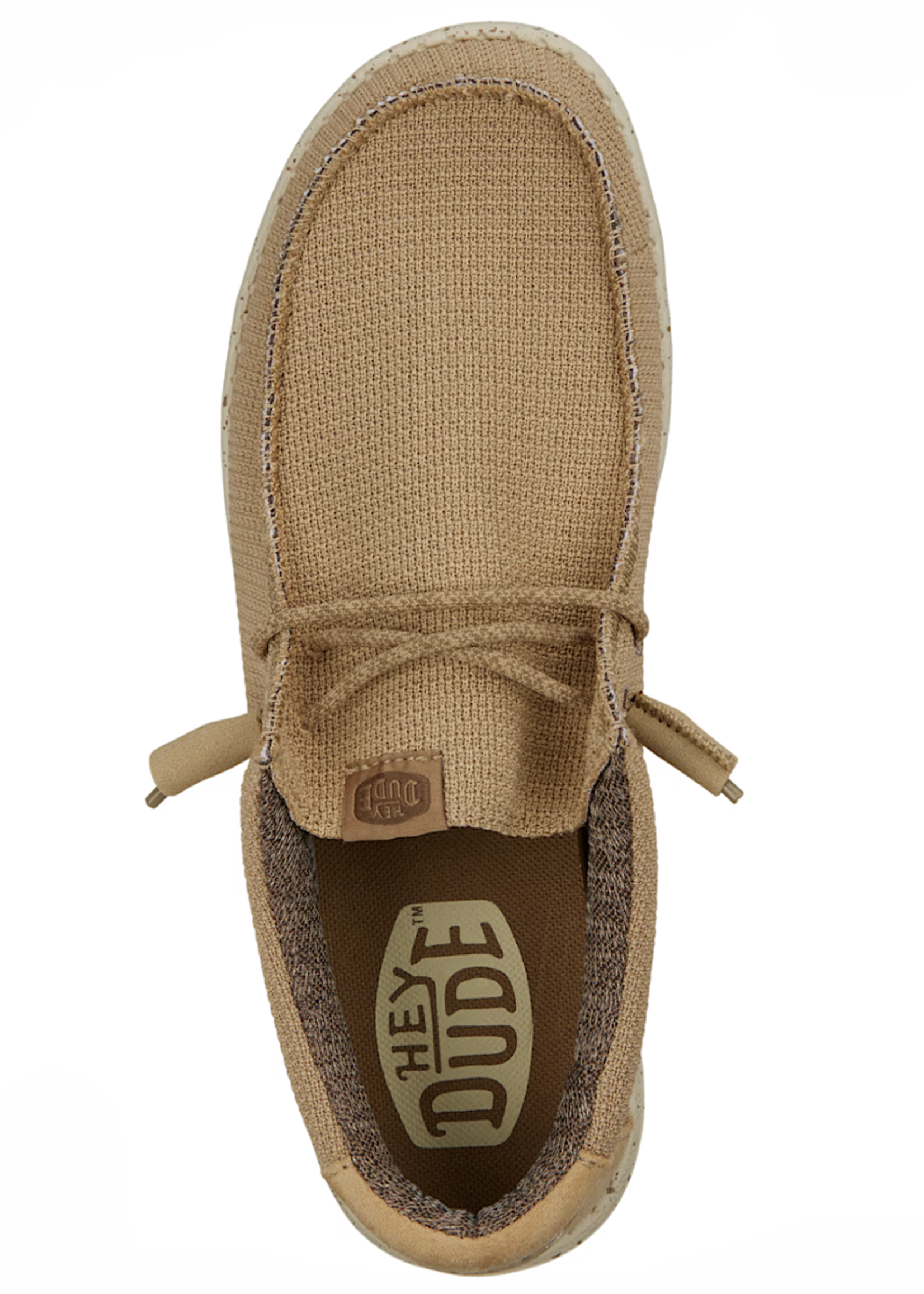 Hey Dude Hey Dude Wally Sport Mesh Tan/White Mens