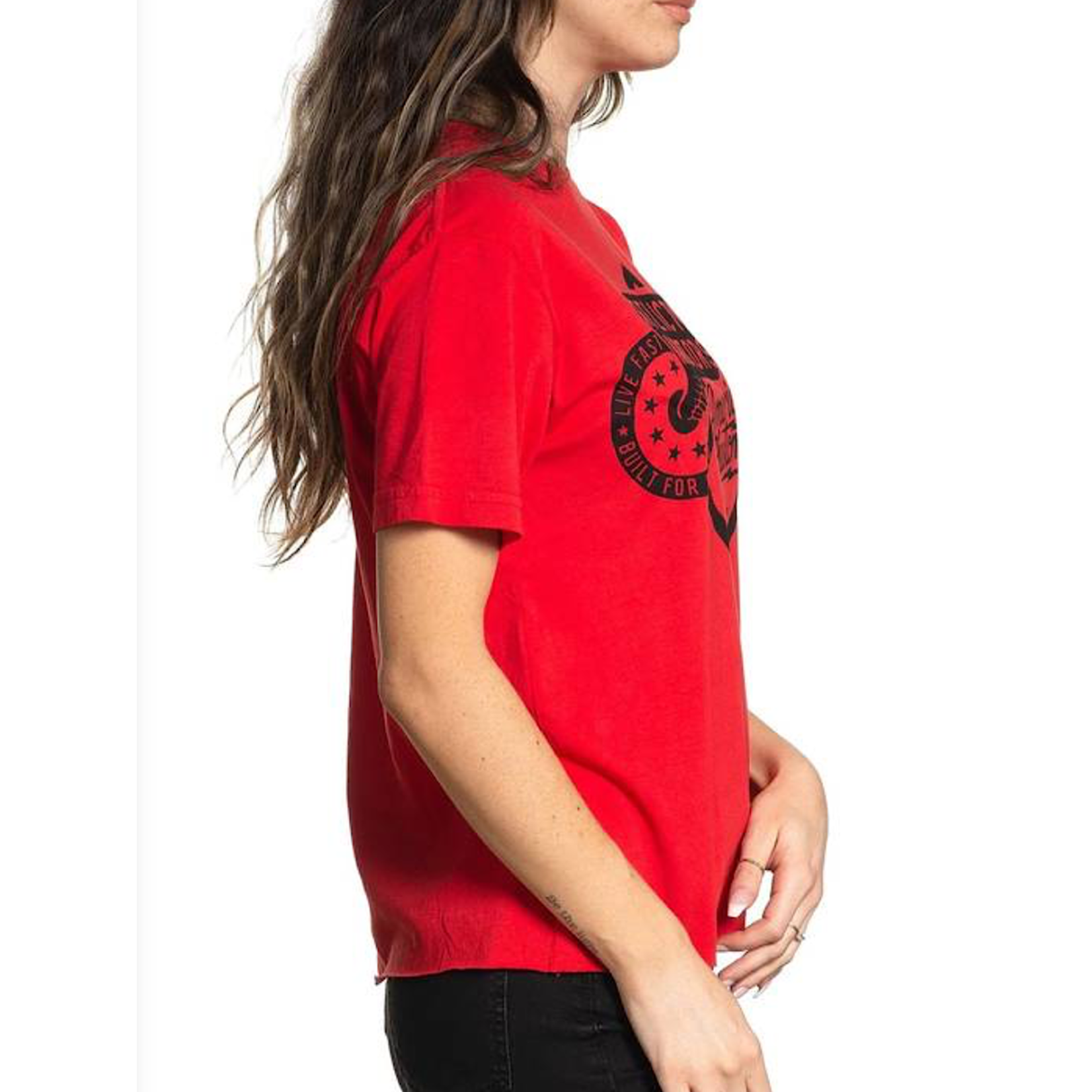 Hibiscus Rolling Motors S/S Tee