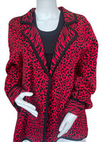 Red Safari L/S Sweater