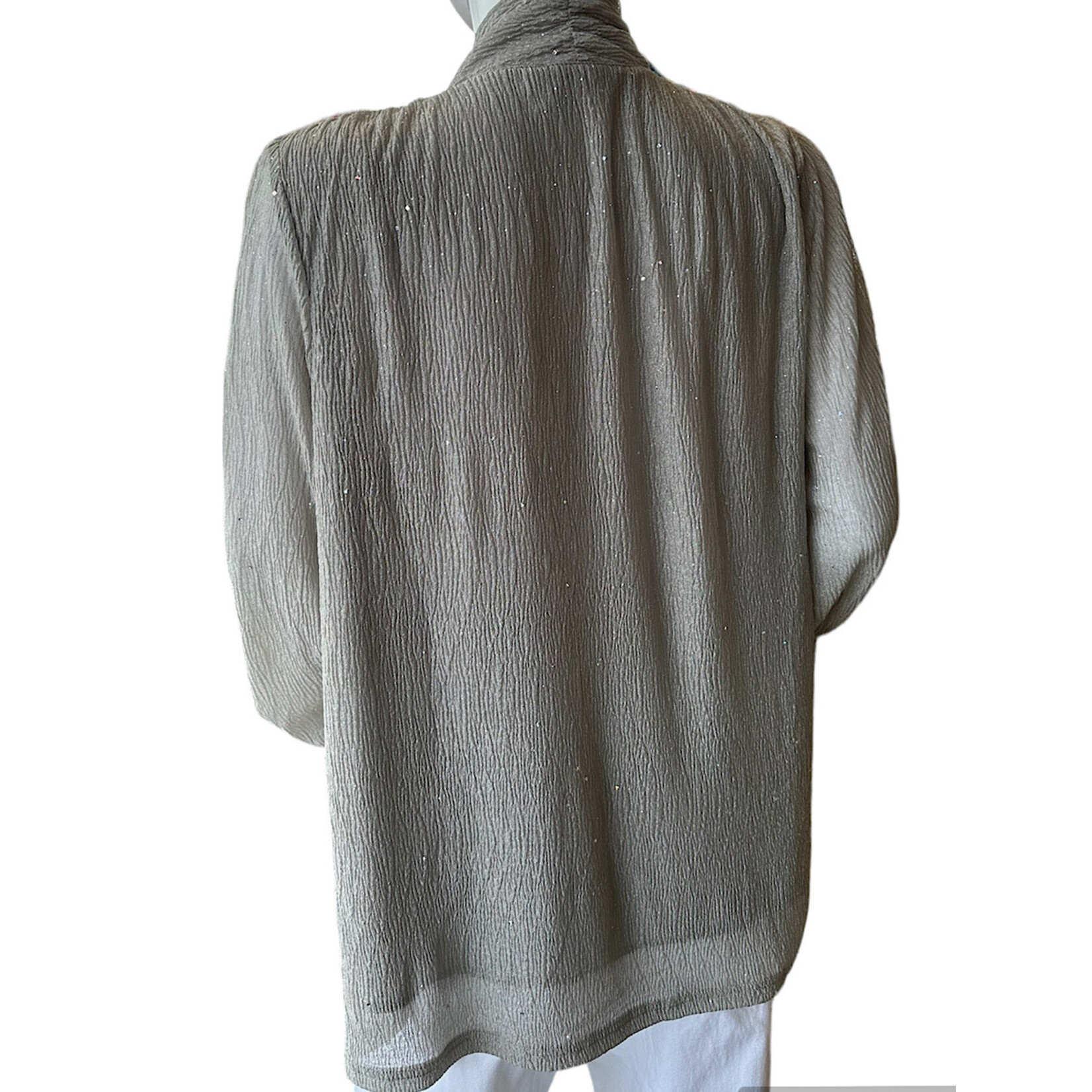 Sage Grey Chiffon Blouse