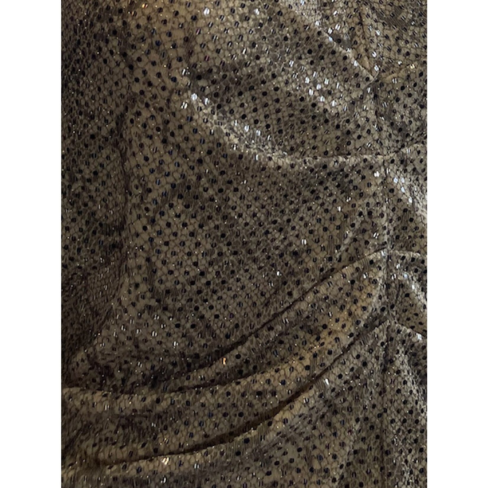 Snake Skin Sparkle Print Top