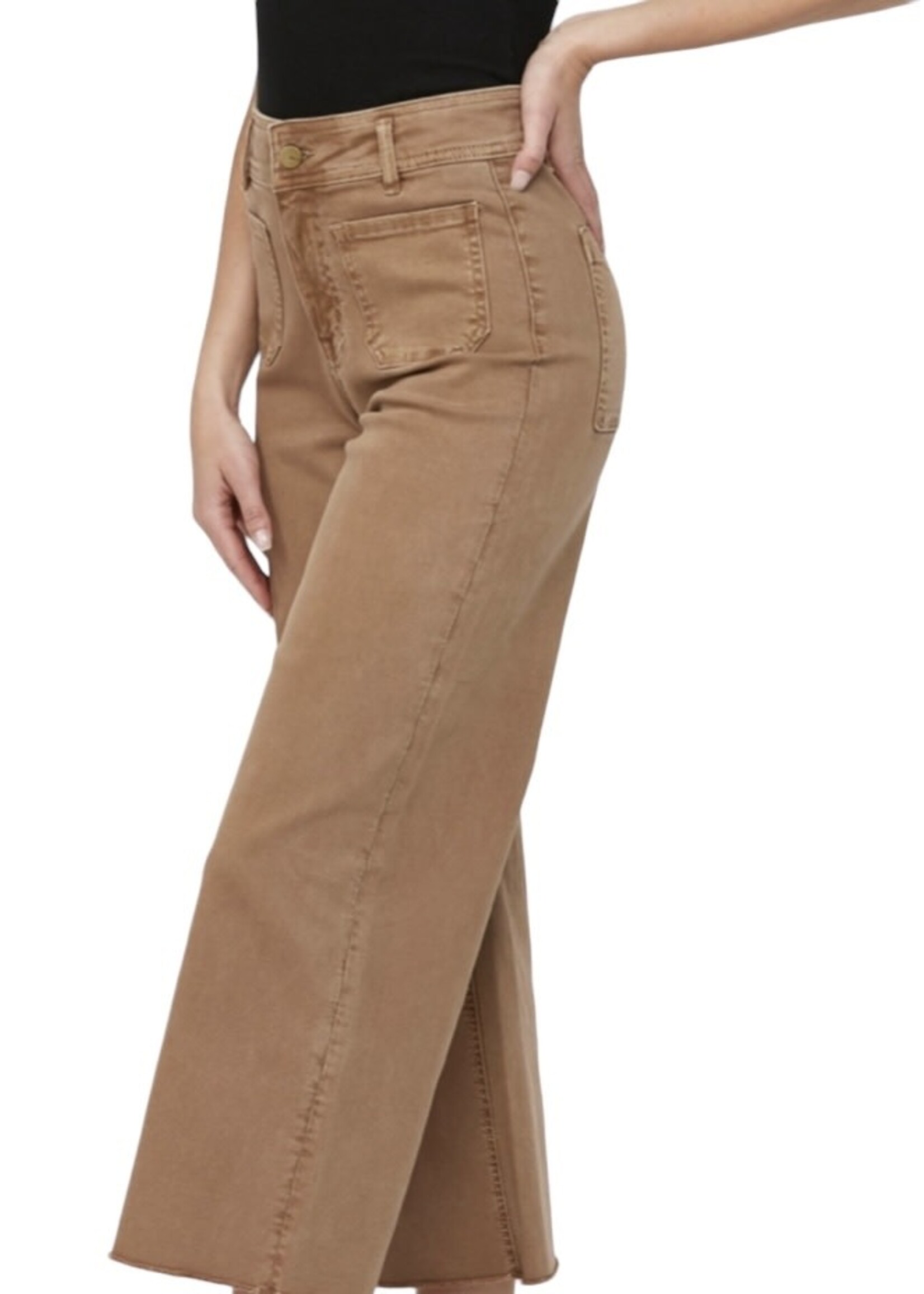 Mica Denim MBE-W604TM Tiramisu Super High Rise Wide Crop