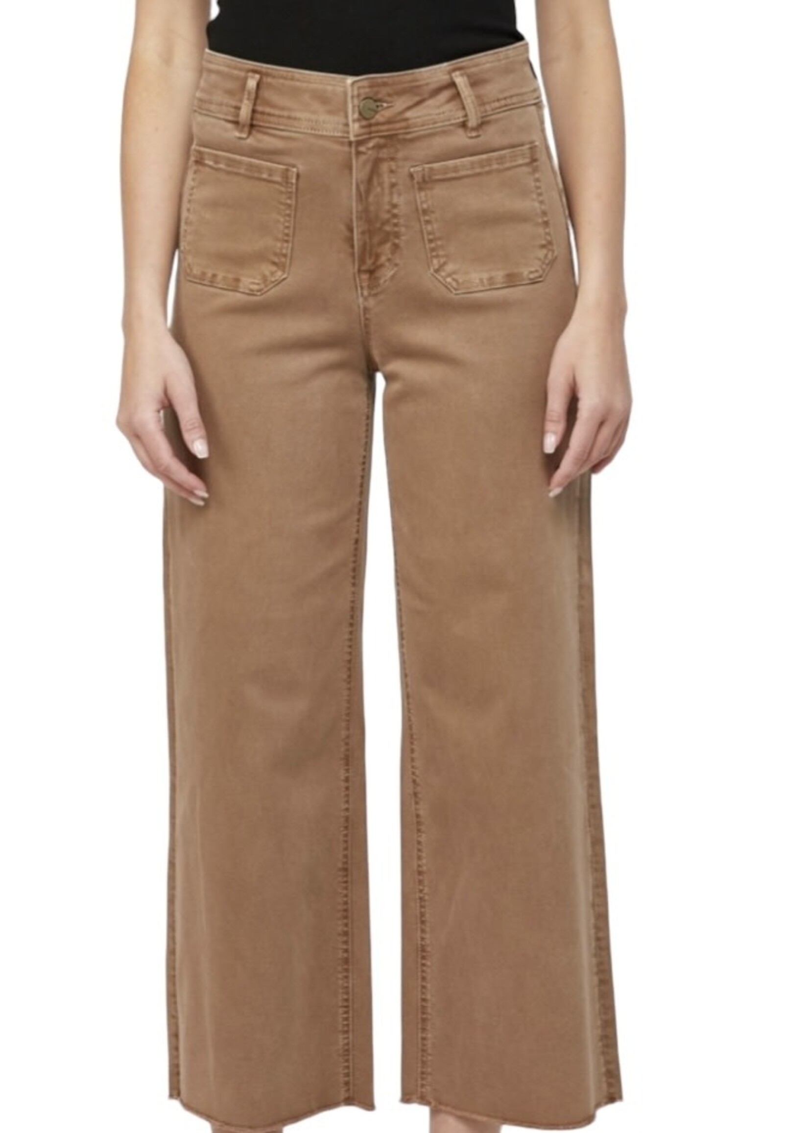 Mica Denim MBE-W604TM Tiramisu Super High Rise Wide Crop