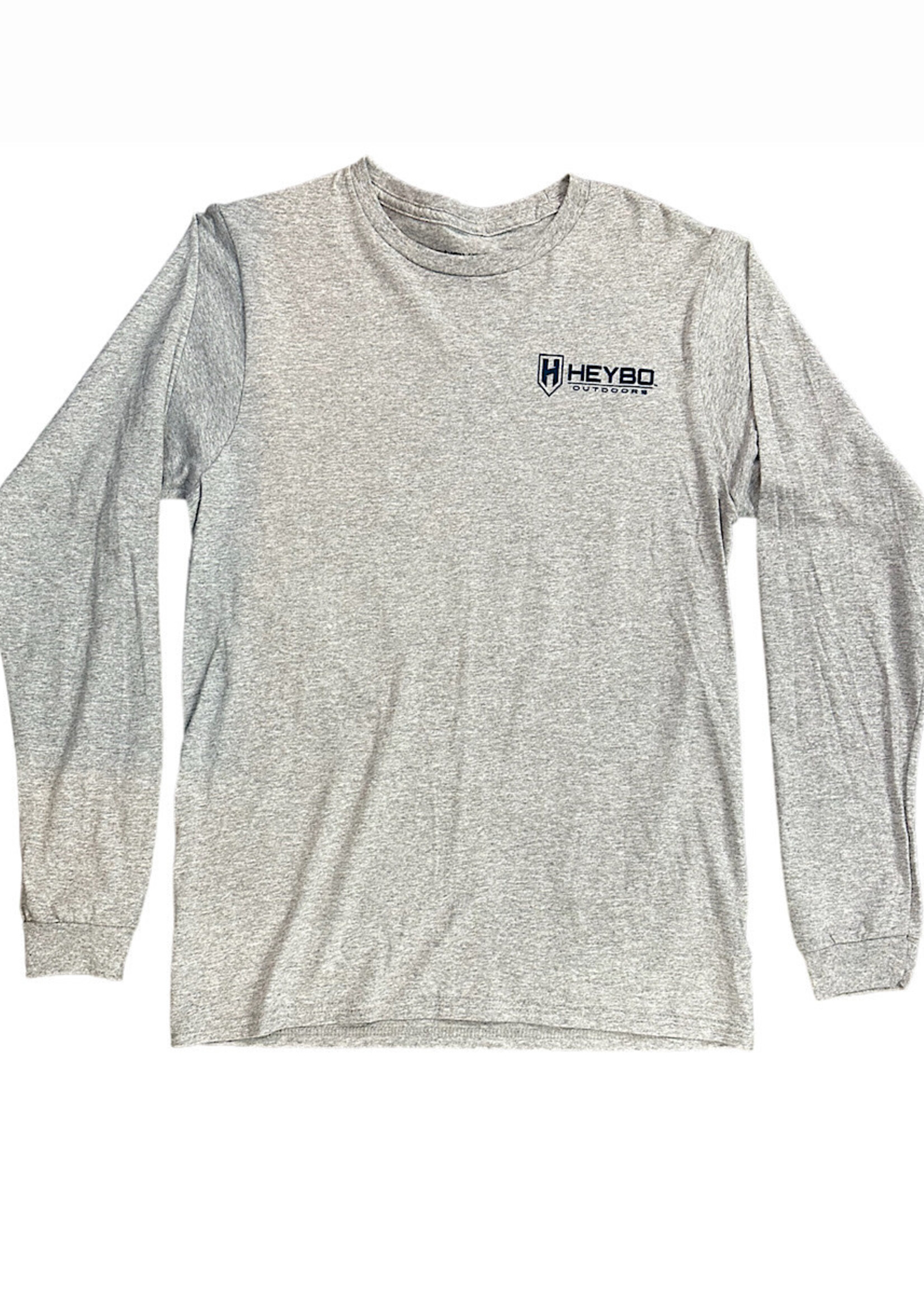 Heybo L/S Graphic Tee Deer Skull On Flag S