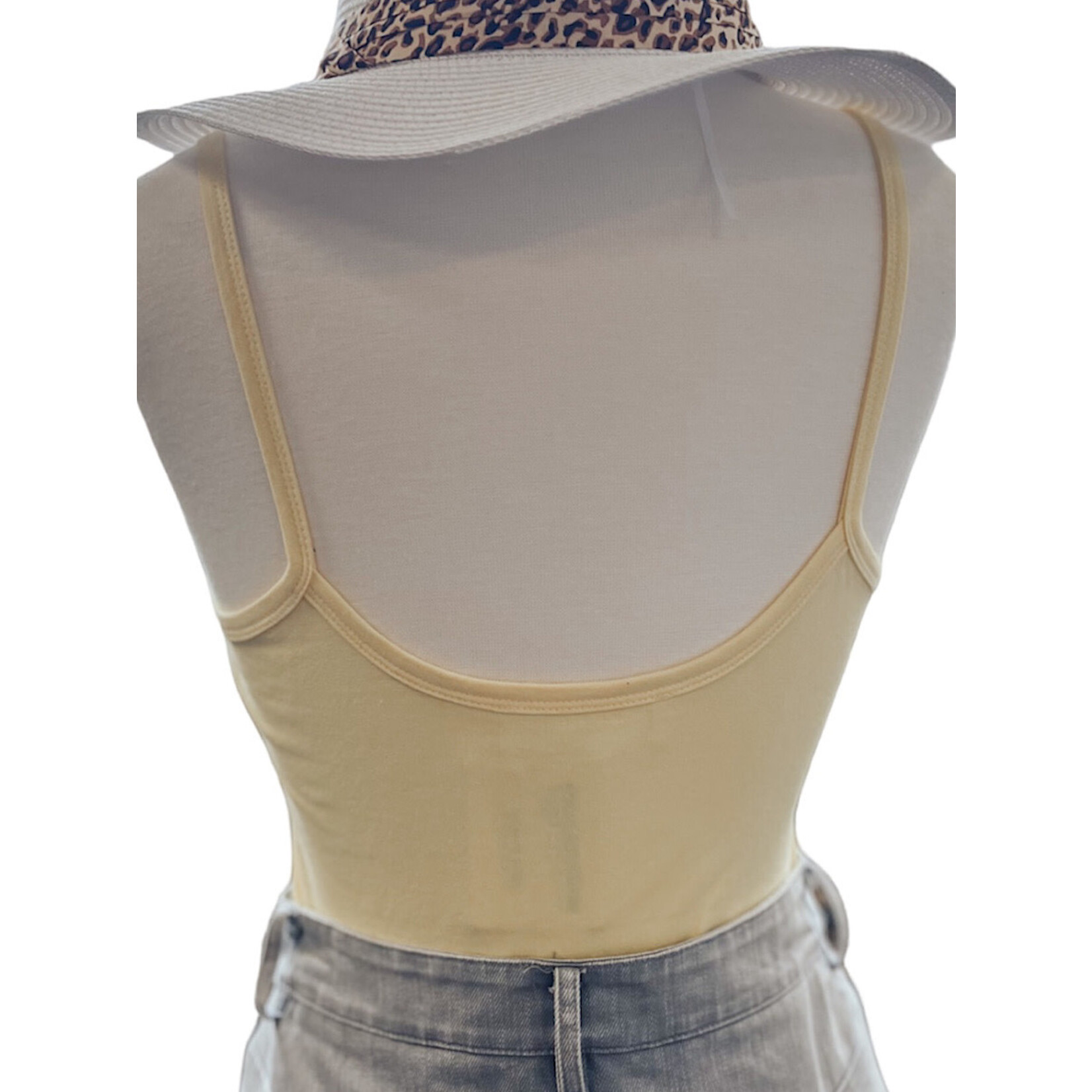 Scoop Neck Cami Bodysuit