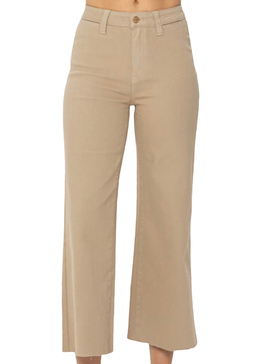 R13 - Denim Cropped Wide Leg Jean | Mitchell Stores