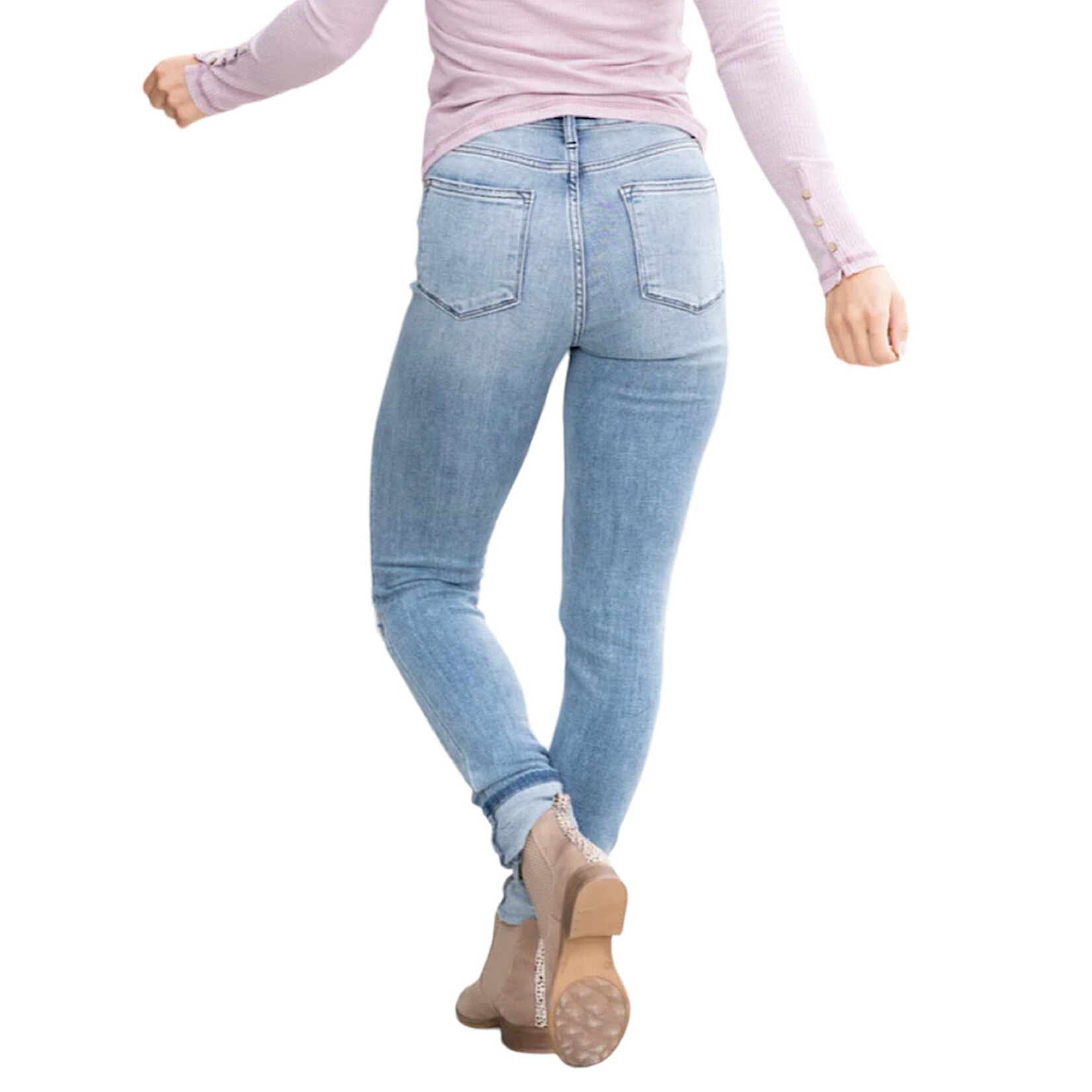 Judy Blue Judy Blue H/W Tall Skinny Destroyed JB82406