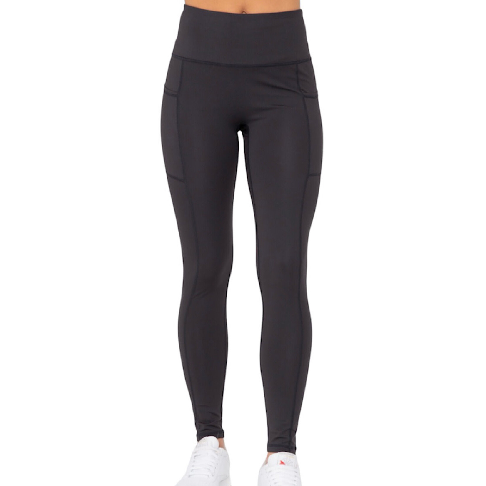 Black High Waist Legging with Pockets