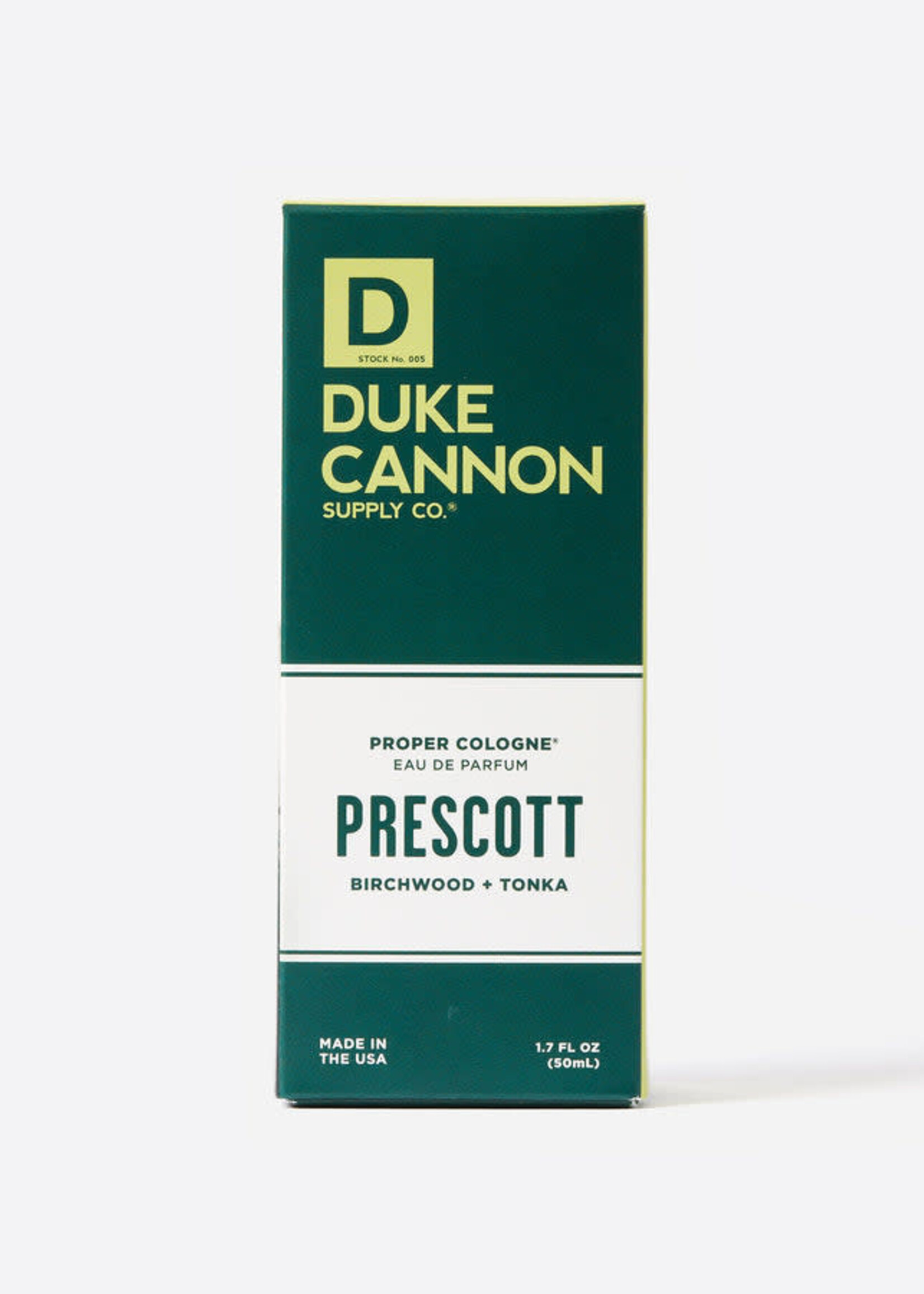 Duke Cannon DC Proper Cologne- Prescott