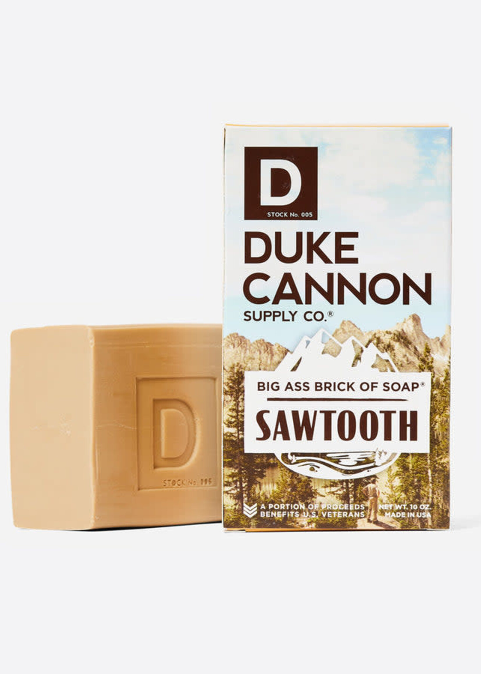 Duke Cannon DC Big Ass Brick of Soap - Sawtooth