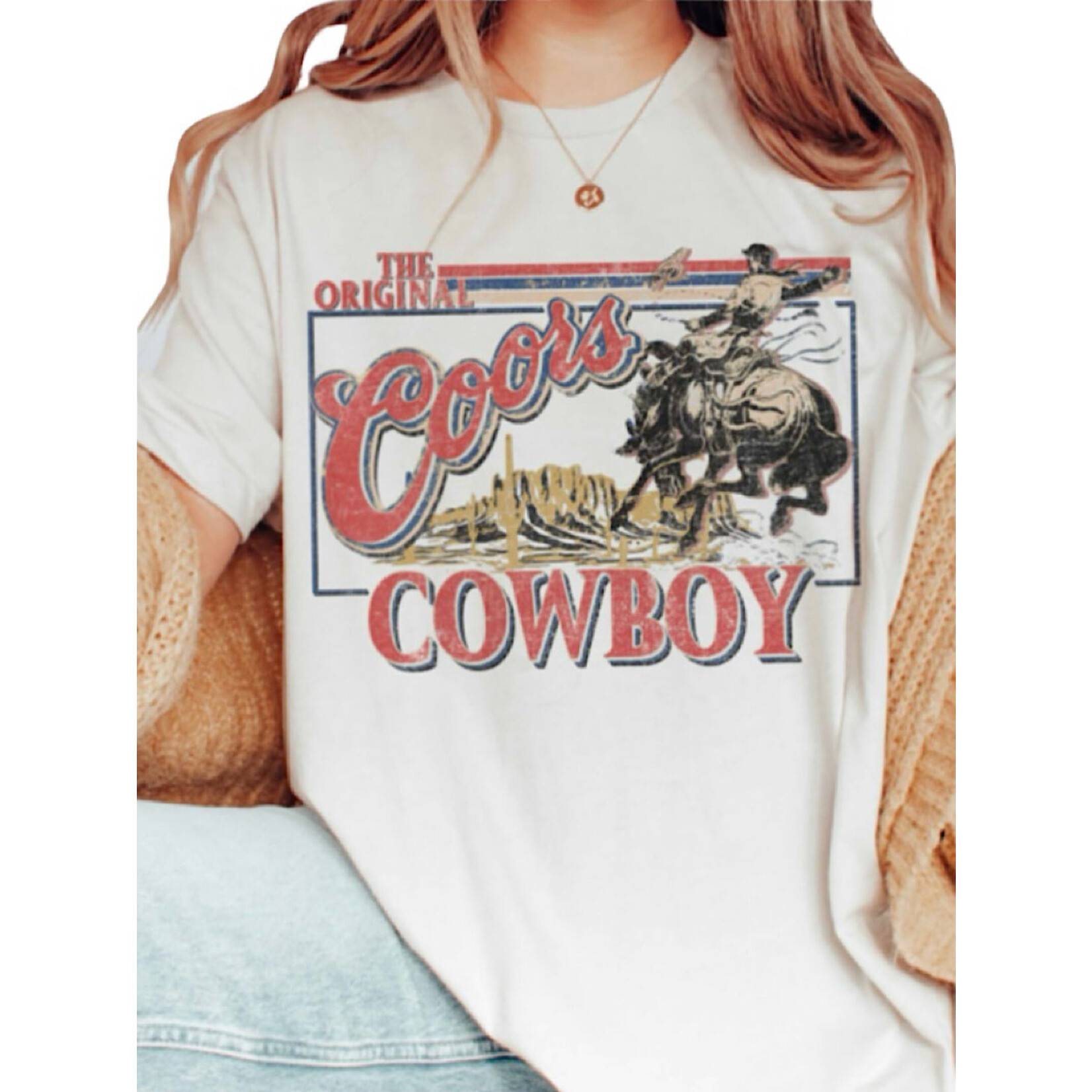 Coors Cowboy Graphic Tee