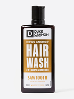 Duke Cannon DC News Anchor 2-in-1 Hair Wash - Sawtooth