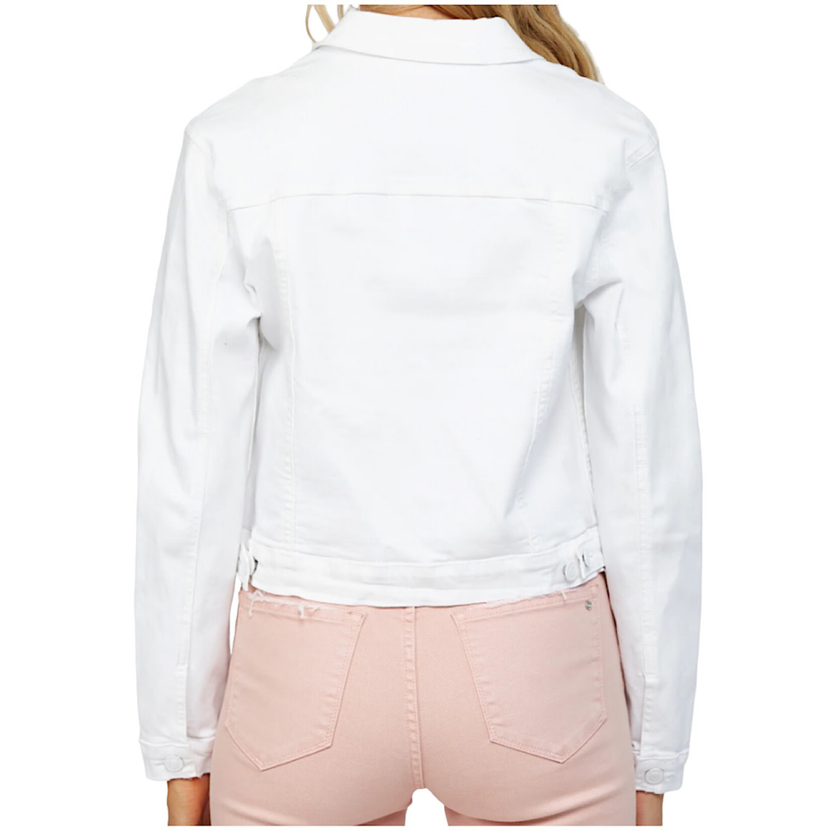 Mica Denim MICA MDP-J3012WH Stellamaris White Denim Jacket