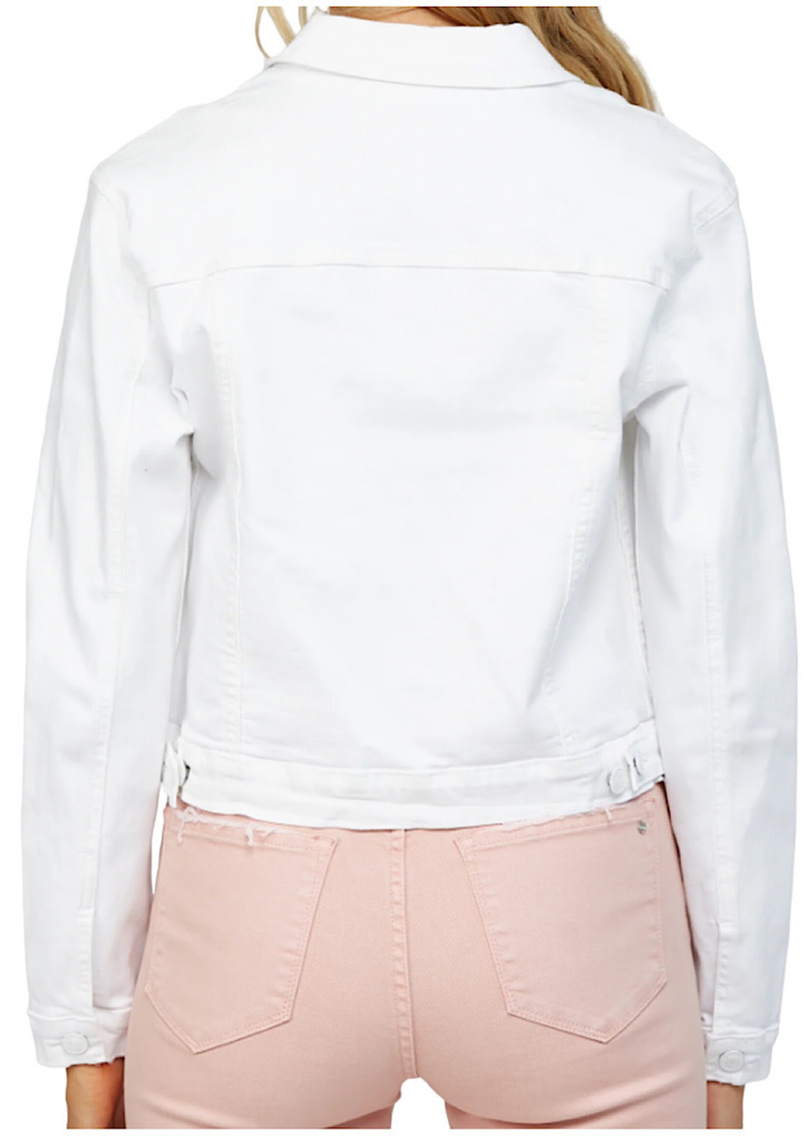 Mica Denim MICA MDP-J3012WH Stellamaris White Denim Jacket