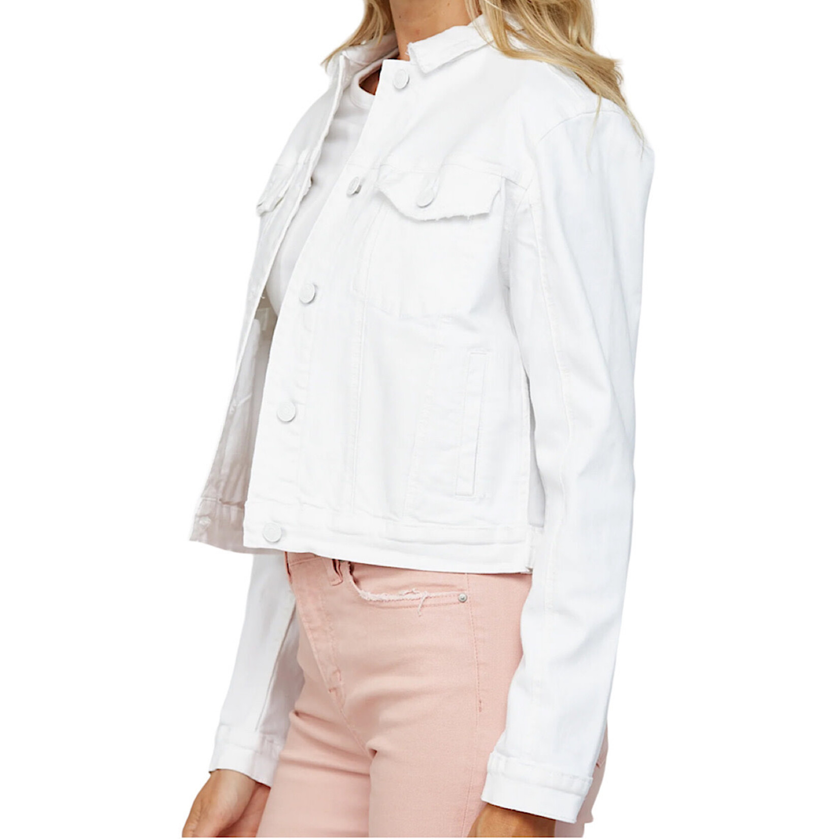 Mica Denim MICA MDP-J3012WH Stellamaris White Denim Jacket