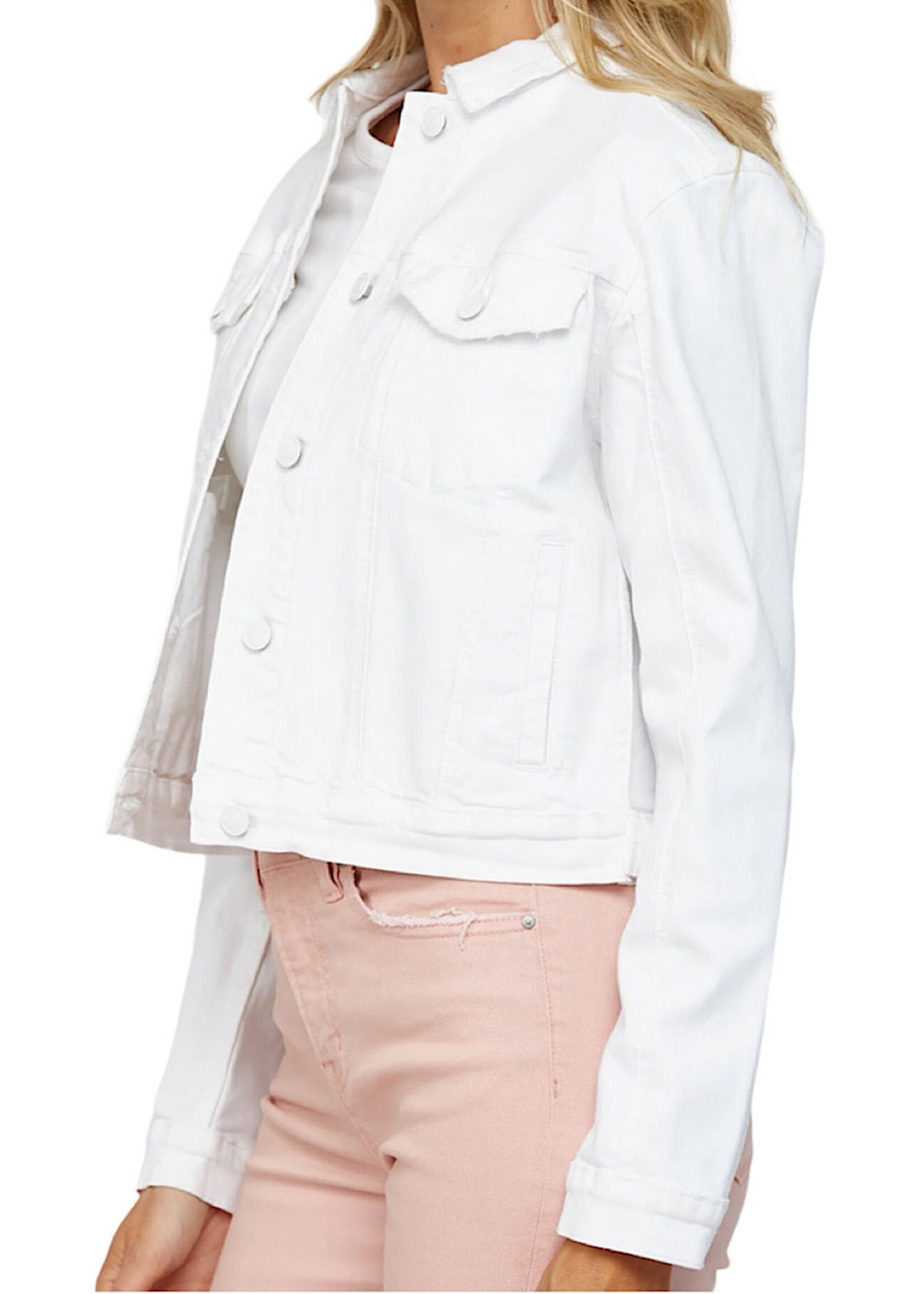Mica Denim MICA MDP-J3012WH Stellamaris White Denim Jacket