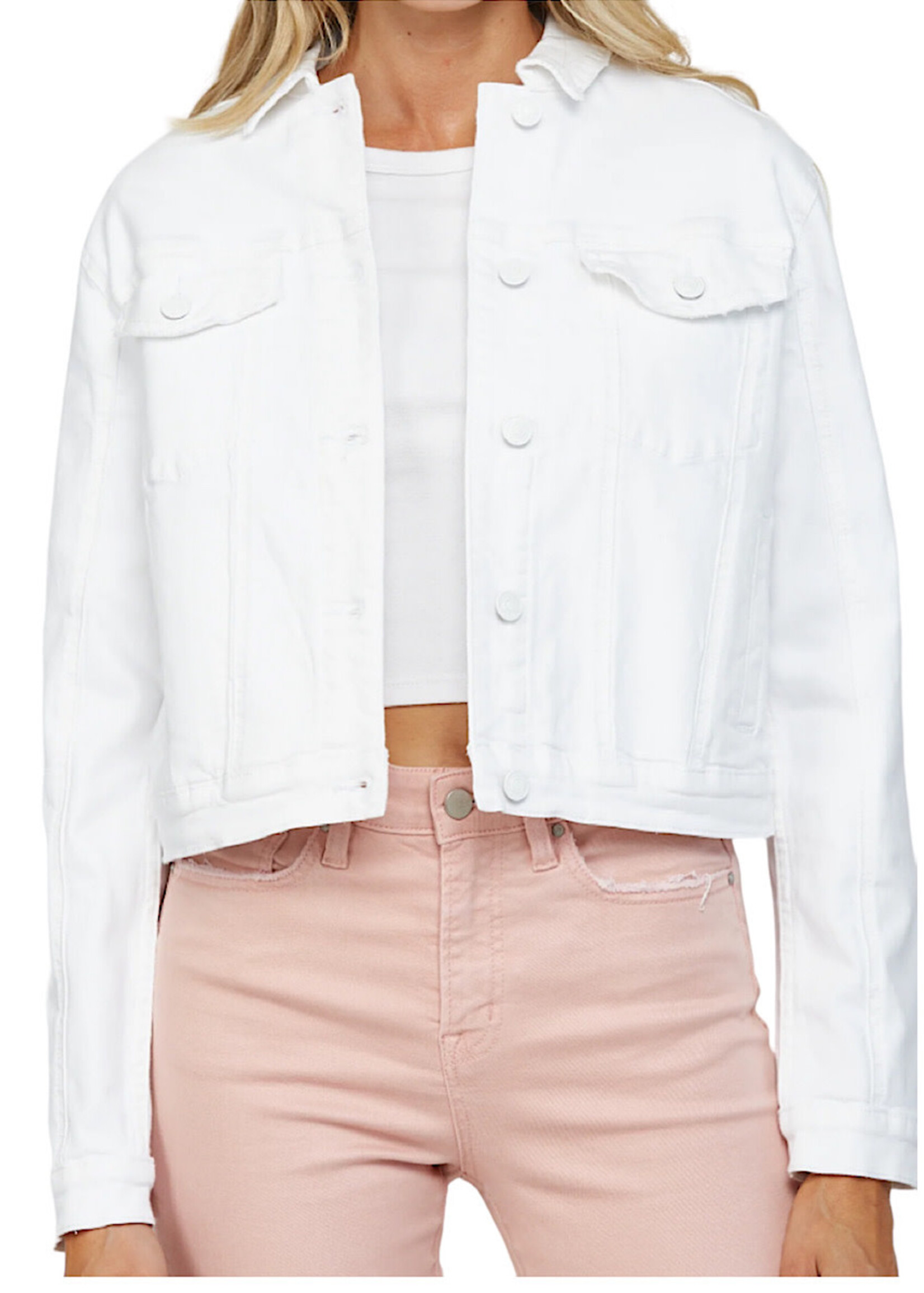 Mica Denim MICA MDP-J3012WH Stellamaris White Denim Jacket