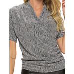 Silver Surplus Short Dolman Sleeve Top