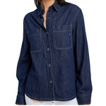 Hidden Hidden HD132S-DK Dark Blue Relaxed Fit Shirt
