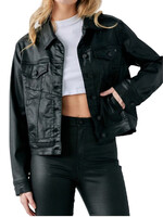 Hidden Hidden Regular Fitted Jacket HD122J-BLK