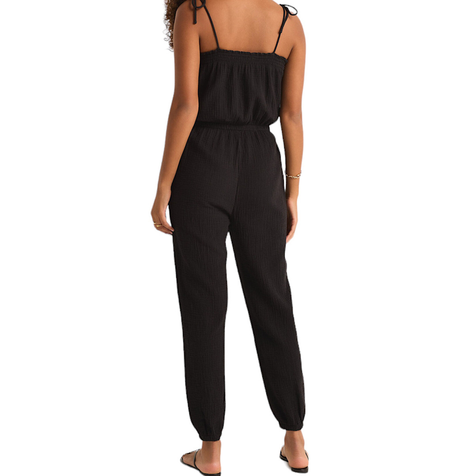 Z Supply Z Supply Kiara Gauze Jumpsuit Black