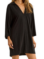 Z Supply Z Supply Mallory Slub Cover Up Black