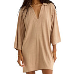 Z Supply Z Supply Mallory Slub Cover Up Iced Coffee