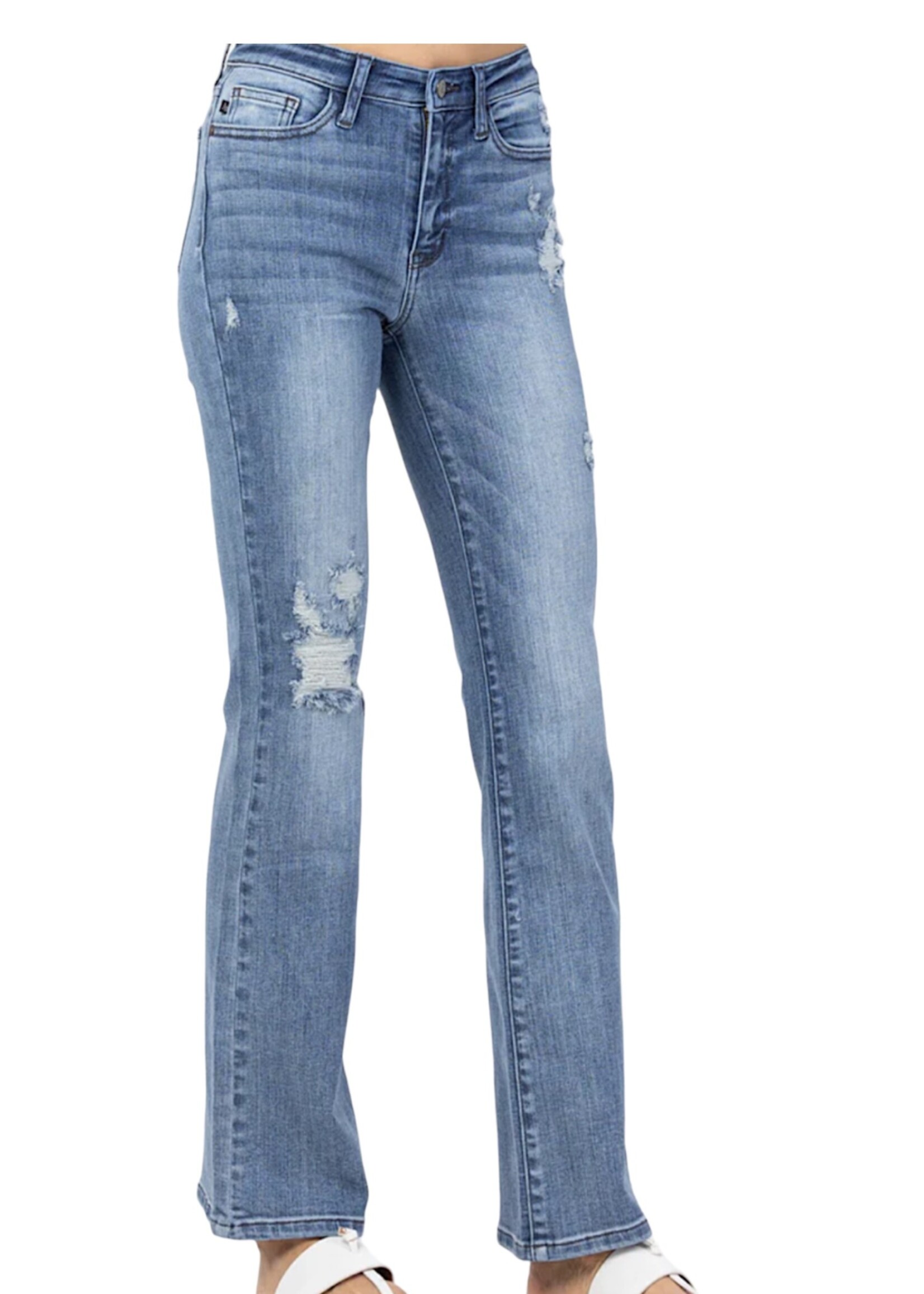 Judy Blue JB82405 Hi-Waist Destroy Bootcut