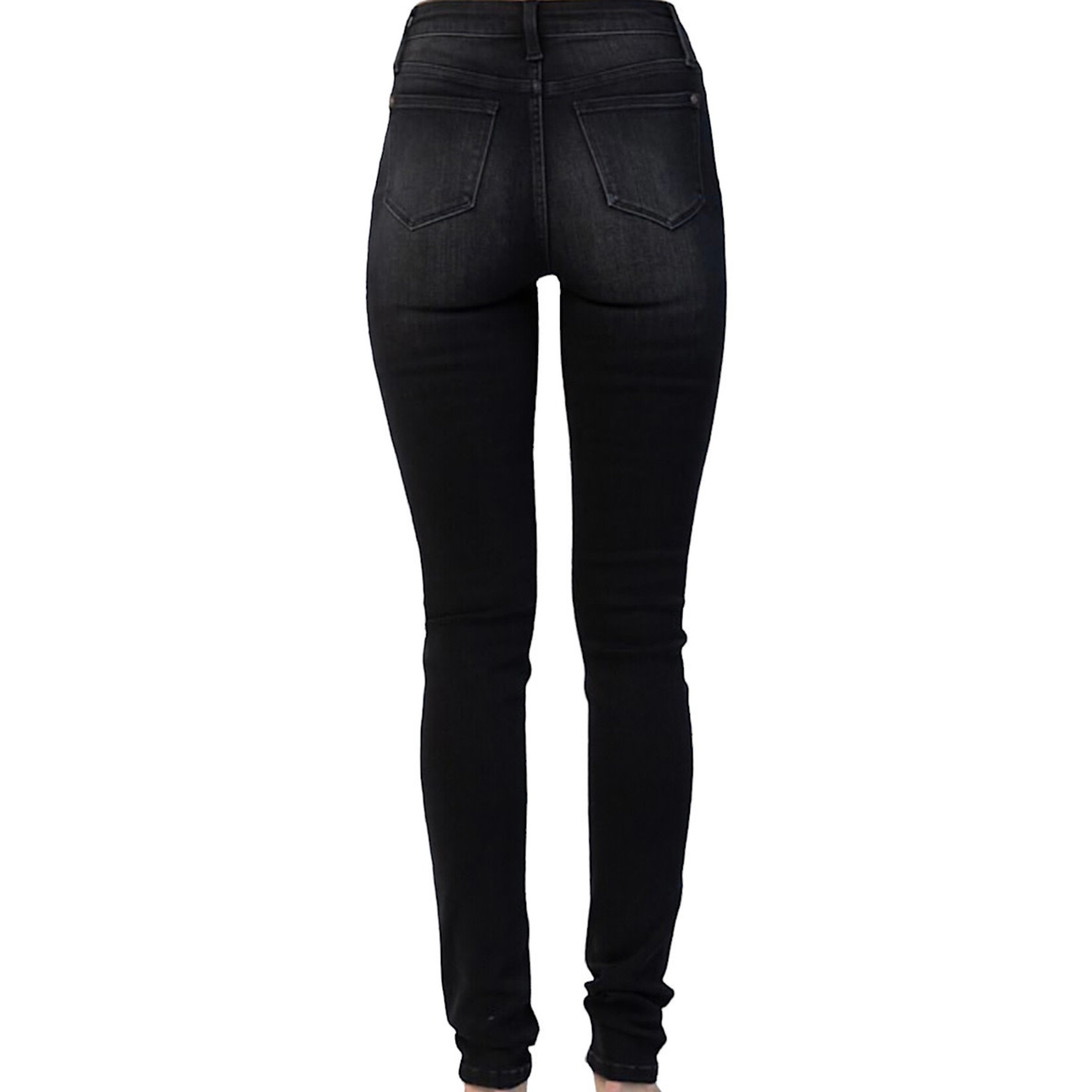 Judy Blue Judy Blue H/W Black Uncuffed Skinny JB88450