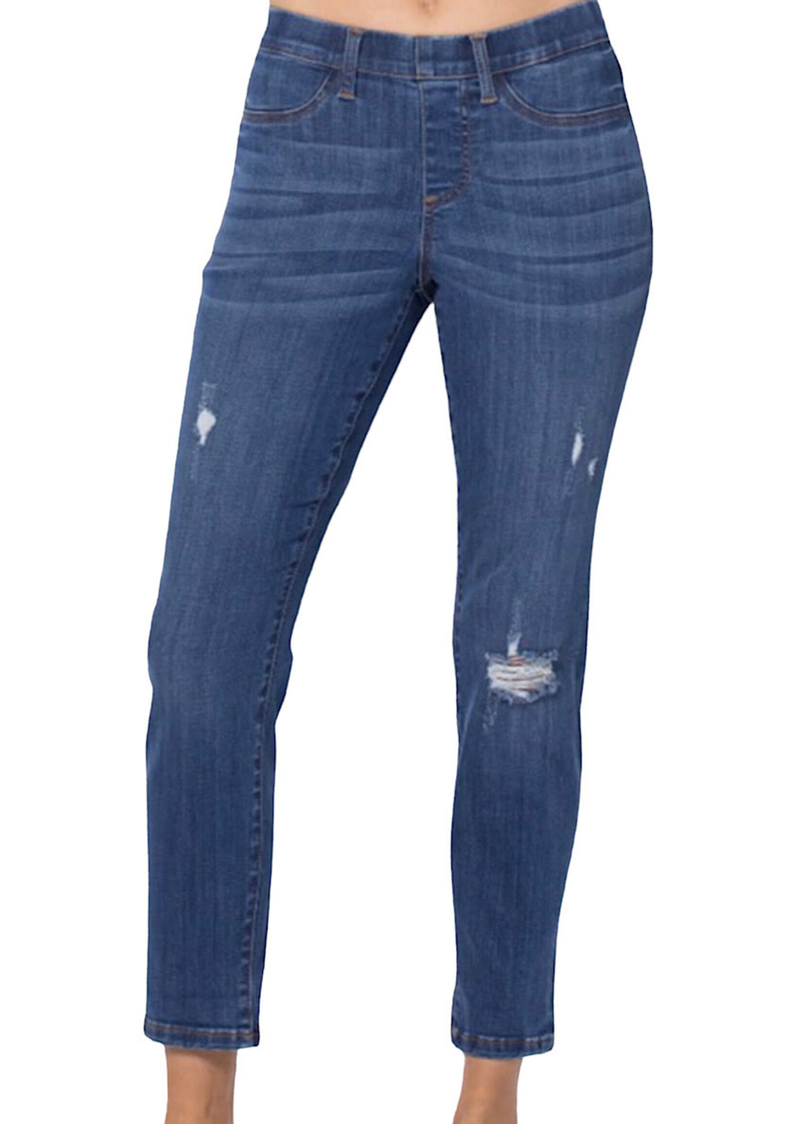 Judy Blue Judy Blue JB88369 M/R Destroyed BF Jegging