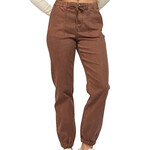 Mica Denim Mica Cocoa High Rise Jogger Crop MDP-G3164CO