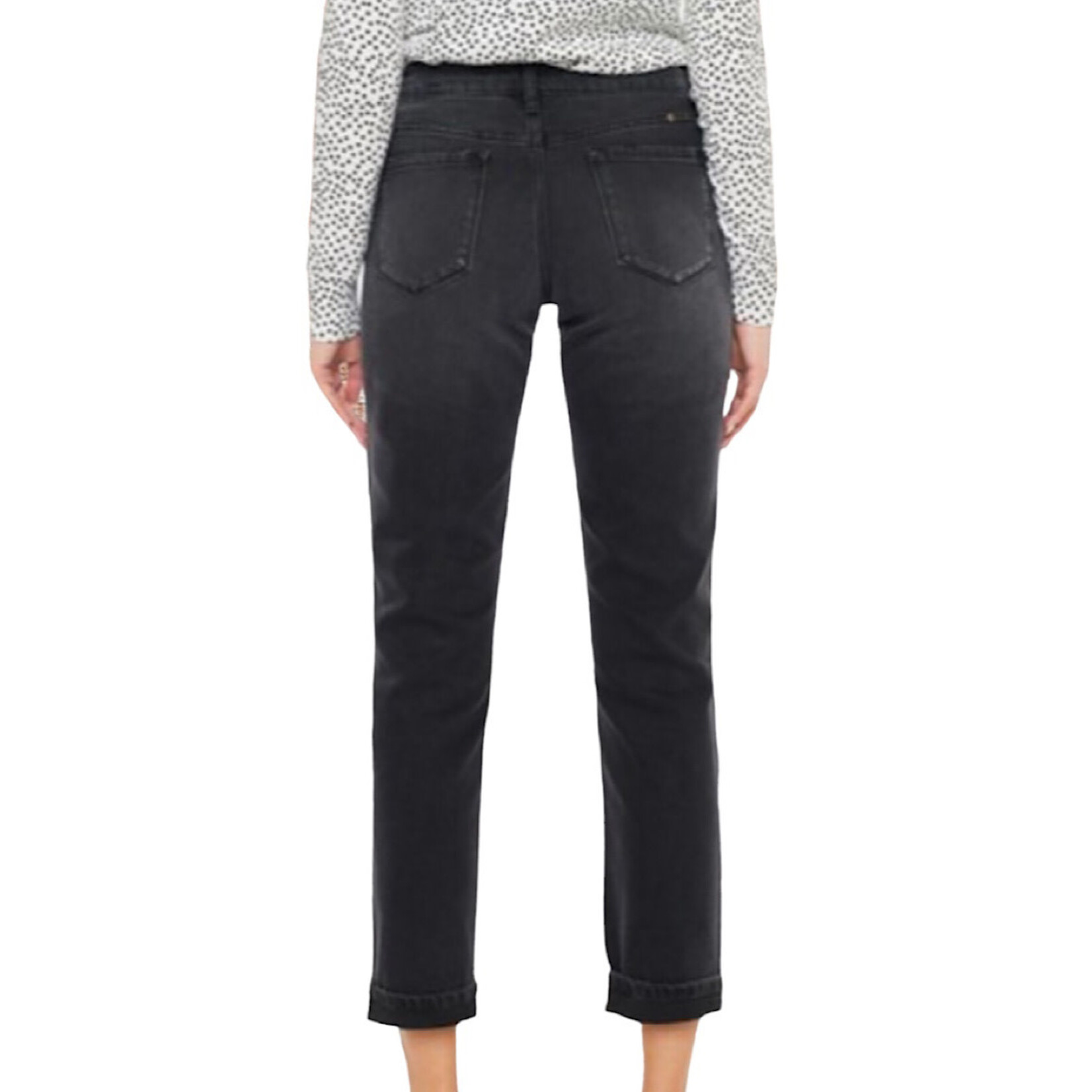 KanCan KC7198 Dark Grey Slim Boyfriend
