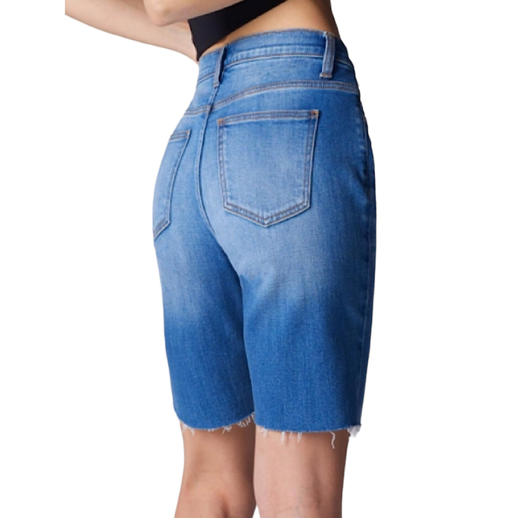 CHBM3030 Med Blue H/R Bermuda Shorts