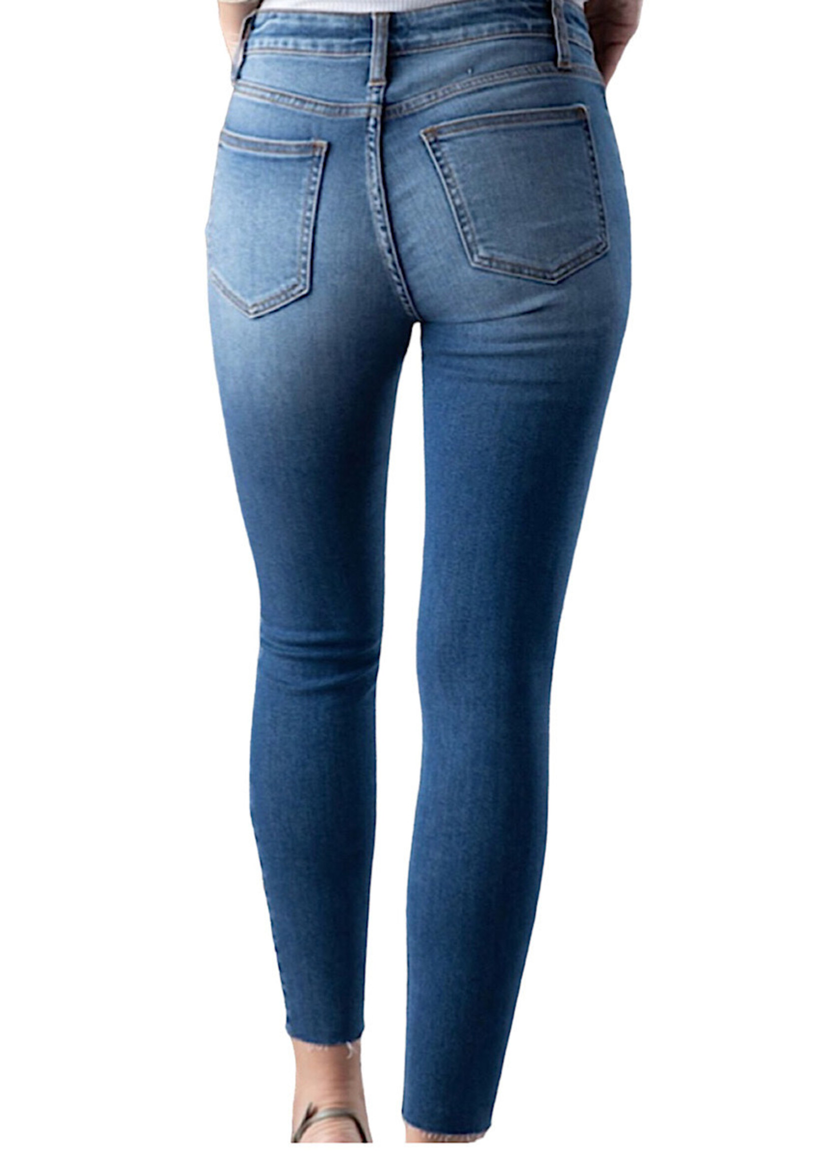Ceros 1047 Mid Rise Ankle Skinny