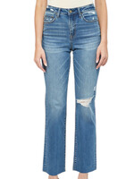 Mica Denim Mica Vintage Blue High Rise Straight Leg MDP-T363