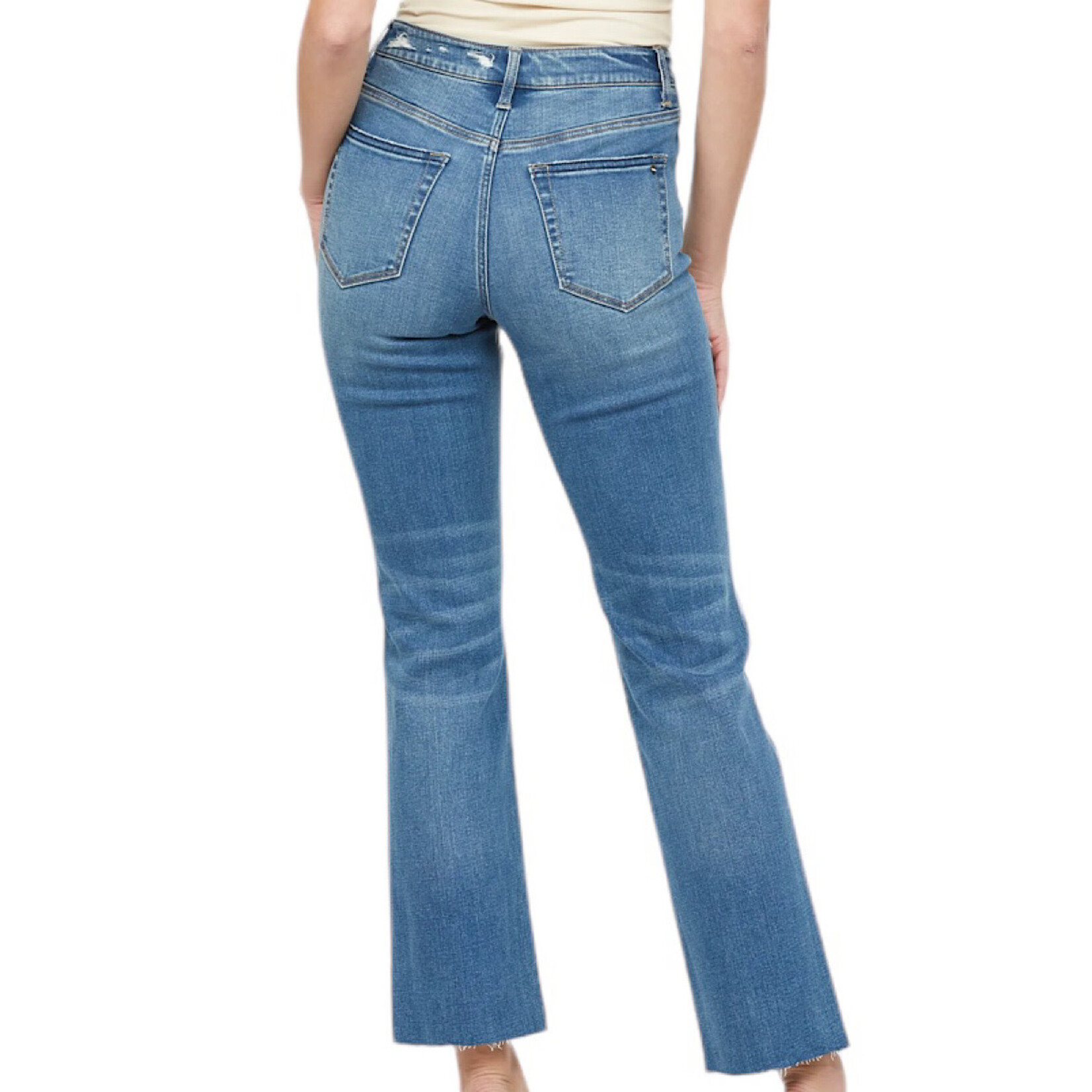 Mica Denim Mica Vintage Blue High Rise Straight Leg MDP-T363