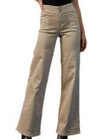 Mica Denim Mica Almond Milk High Rise Wide Leg MDP-W506AM