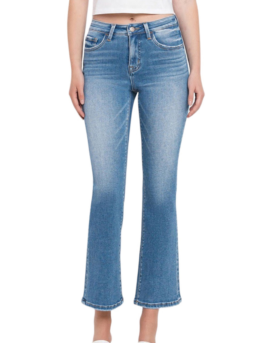 Nile Blue Crop Flare (l25) Nile Blue Crop Flare (l25)