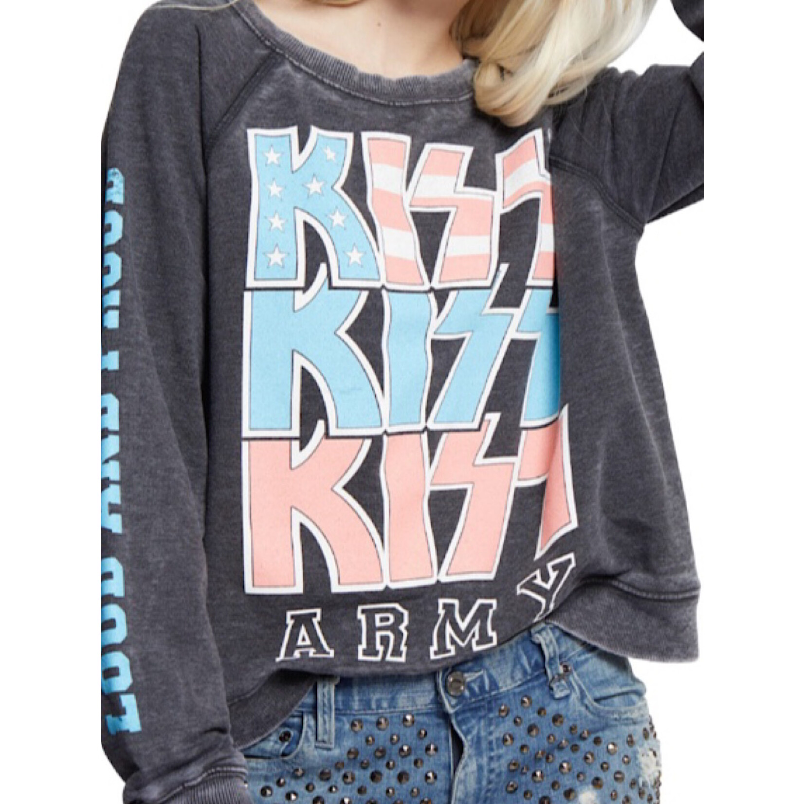 KISS Army Sweatshirt -Black