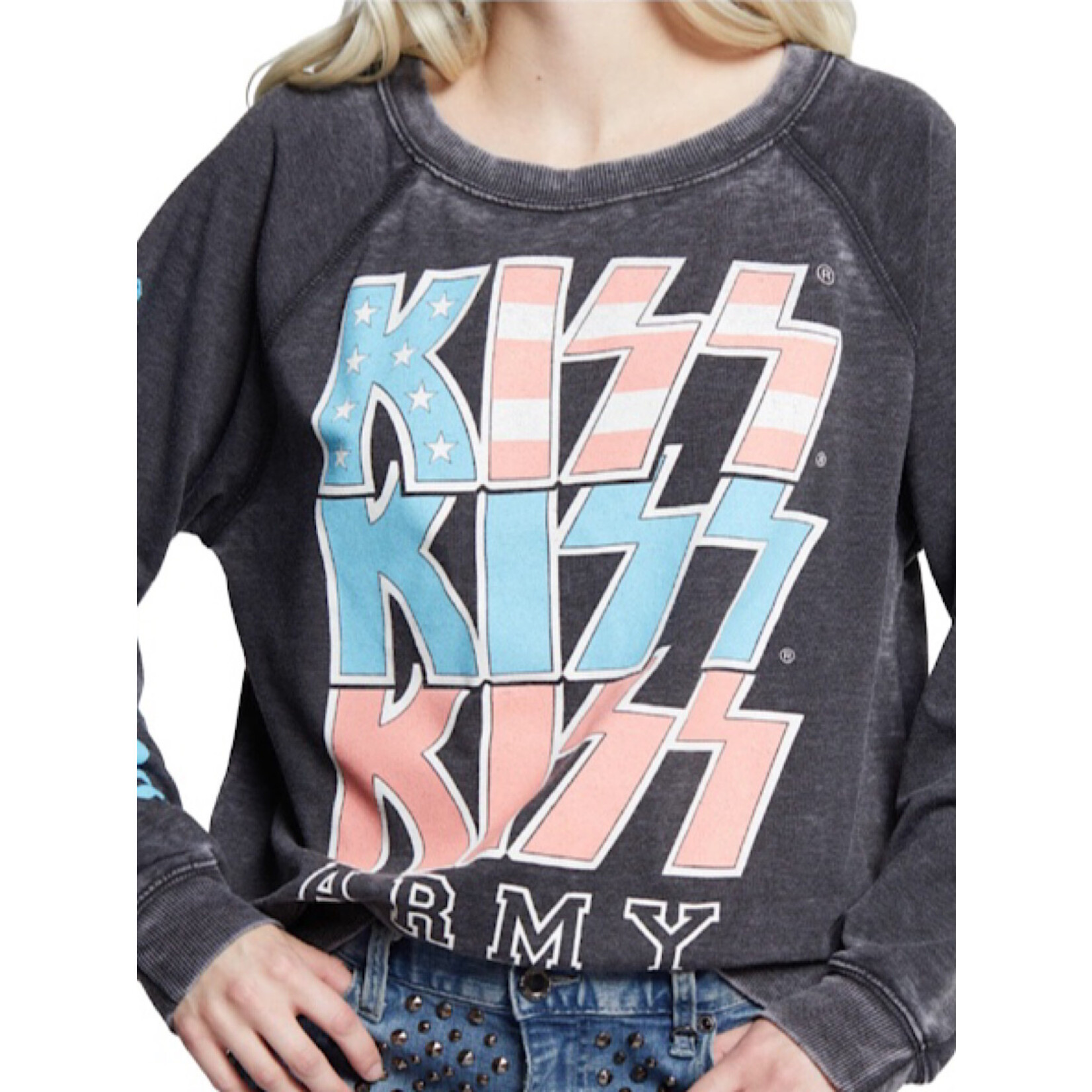 KISS Army Sweatshirt -Black