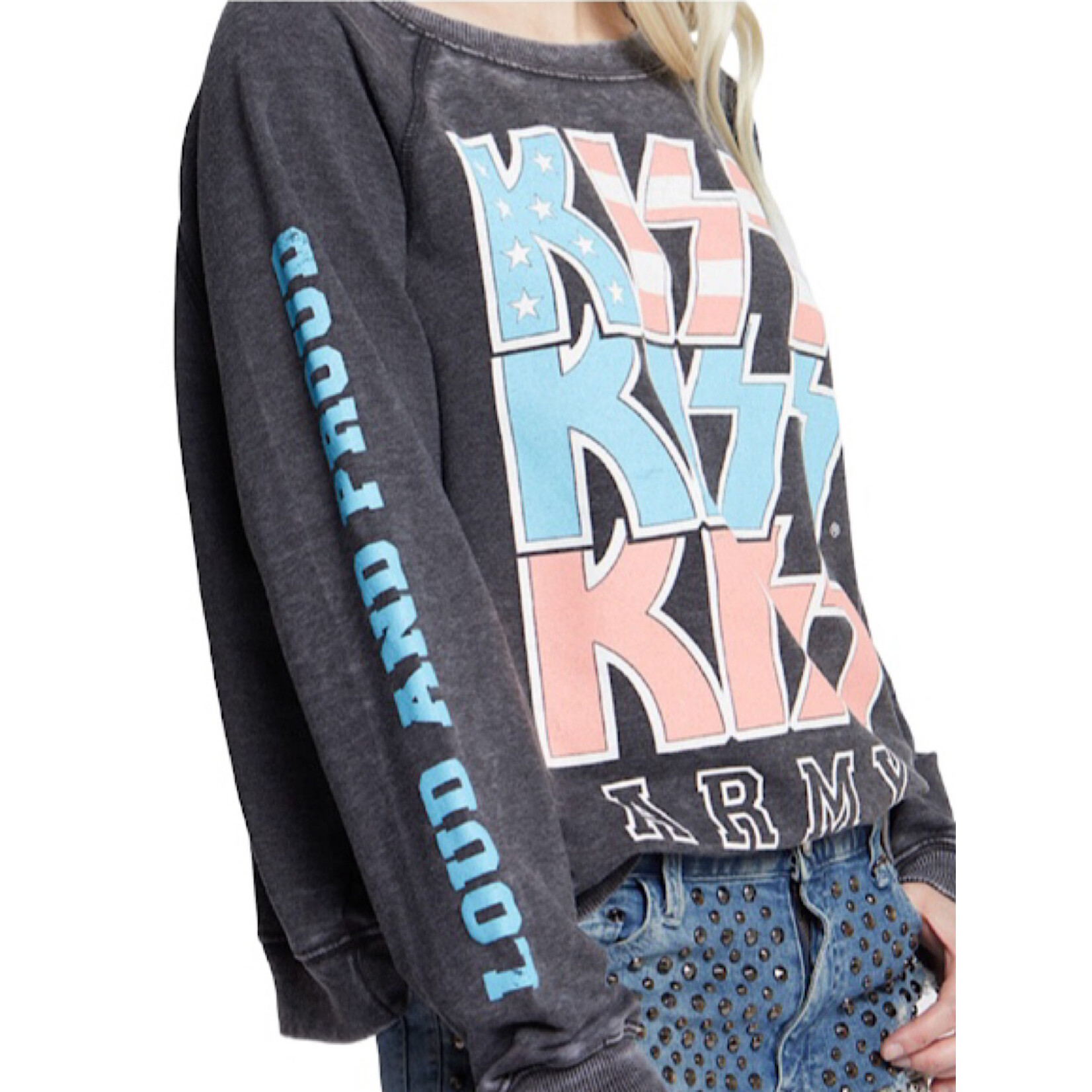 KISS Army Sweatshirt -Black