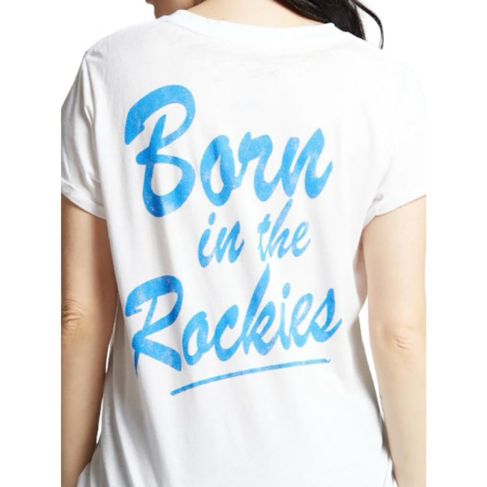 Coors Light Burnout White S/S Tee